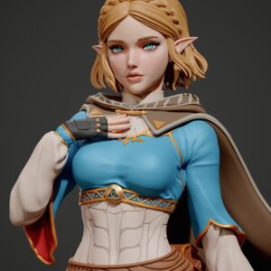 Princess Zelda Standing Statue | The Legend of Zelda Collectable Figure